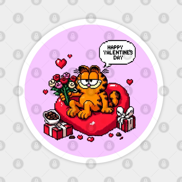 Garfield, You Old Softy... Magnet by AlmostMaybeNever